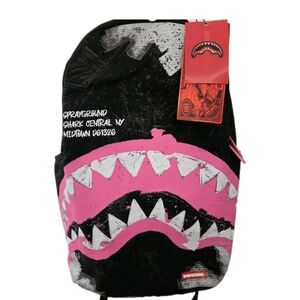 Sprayground Central Acrylic Art Cotton Backpack